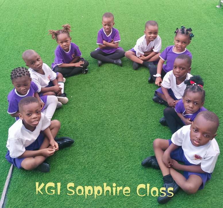 KG learners of Bertram American International School